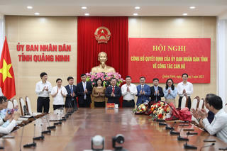 Quảng Ninh: Công bố 4 tân lãnh đạo địa phương, tổ chức và đơn vị sự nghiệp