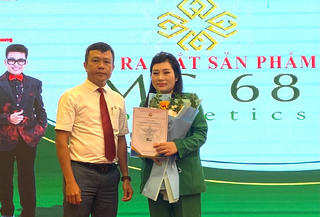 Lễ ra mắt sản phẩm MC 68 Cosmetics của Công ty TNHH Đào tạo thẩm mỹ Korea Minh Châu