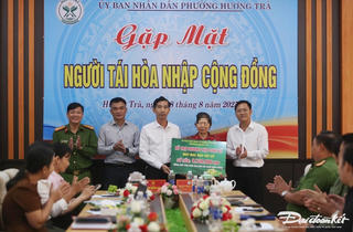 Đà Nẵng: Phường Hương Trà đồng hành hỗ trợ người tái hòa nhập cộng đồng