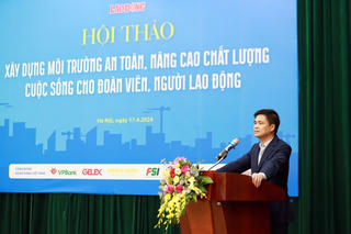 Cần có giải pháp để công nhân có môi trường sống, làm việc an toàn