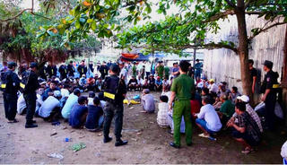 Bắt 75 đối tượng tham gia đá gà ăn tiền