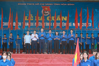 Hòa Bình: Tổ chức Lễ ra quân Chiến dịch Thanh niên tình nguyện hè 2023