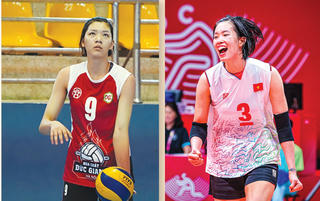 Hai 'sao' bóng chuyền nữ Việt Nam