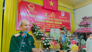 An táng hài cốt liệt sĩ về quê nhà nhờ giám định ADN