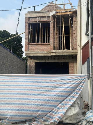 Thái Bình: Sập giàn giáo, 1 thợ xây tử vong