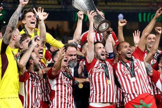 Olympiakos - đội bóng Hy Lạp đầu tiên vô địch Europa Conference League