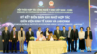 Hợp tác công nghệ y sinh Việt Nam-Cuba phù hợp với tiềm năng và thế mạnh của hai nước