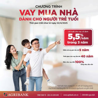 Agribank tiếp sức người trẻ hiện thực hóa giấc mơ an cư