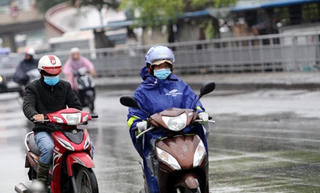 Các tỉnh Bắc Bộ và Thanh Hóa có mưa rào và dông