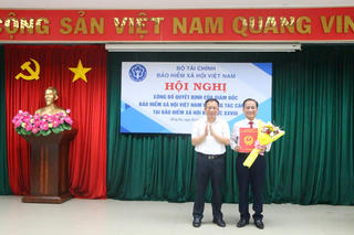 Ông Phạm Minh Thành giữ chức Giám đốc Bảo hiểm xã hội khu vực XXVIII