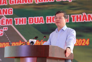 Phát động thi đua hoàn thành Dự án xây dựng cao tốc Tuyên Quang - Hà Giang giai đoạn 1