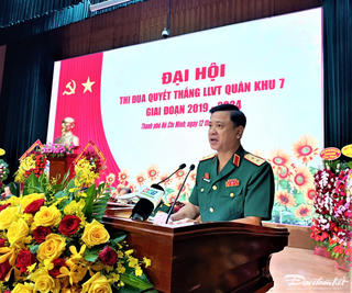 Quân khu 7 đẩy mạnh phong trào thi đua quyết thắng trong tình hình mới