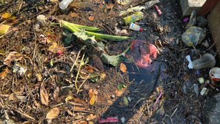 Quảng Nam: Kênh thủy lợi chất đầy rác thải