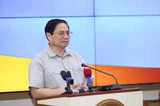 Thủ tướng Chính phủ Phạm Minh Chính làm việc với Thành phố Hồ Chí Minh về phát triển kinh tế-xã hội