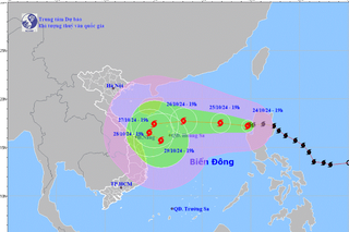 Đường đi của bão Trami có thể thay đổi bất thường