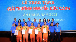 167 lao động tiêu biểu được trao Giải thưởng Nguyễn Đức Cảnh