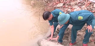 Phú Thọ: Phát hiện quả bom ở Cảng Việt Trì