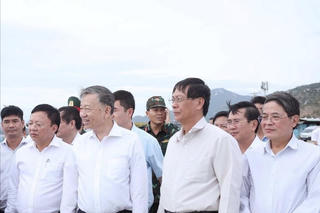 Tổng Bí thư Tô Lâm thăm và kiểm tra một số cơ sở kinh tế-xã hội tại Ninh Thuận