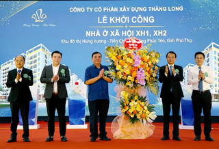 Phú Thọ: Khởi công xây dựng Dự án Nhà ở xã hội 1.227 tỷ đồng