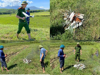 Hà Tĩnh: Hàng chục nghìn dụng cụ đánh bắt chim tự nhiên bị tiêu huỷ