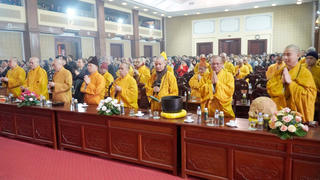 Gặp mặt đầu xuân cầu nguyện quốc thái dân an