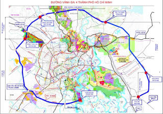 TP HCM: Dự án đường Vành đai 4 có tổng mức đầu tư 130.000 tỷ đồng