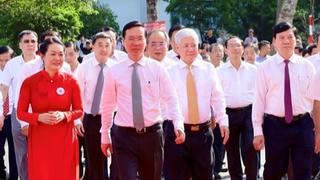 Chủ tịch nước Võ Văn Thưởng dự Lễ phát động Tháng Nhân đạo quốc gia