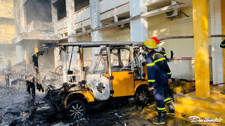 Quảng Nam: Hiện trường vụ cháy hơn 40 xe điện ở TP Hội An