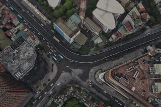 Hà Nội: Ngắm dự án cầu vượt chữ C sắp hoàn thành