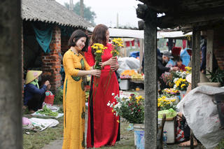 Chợ Vé ngày xuân