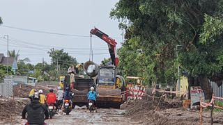 Cận cảnh ‘con đường đau khổ’ ở TP Bạc Liêu