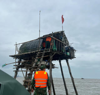 Hải Phòng: Cưỡng chế, khắc phục vi phạm hành chính khu vực biển huyện Kiến Thụy