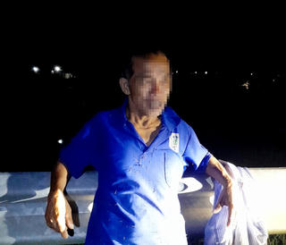 Công an xã giúp người đàn ông đi lạc tìm thấy người thân