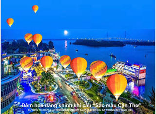 Cần Thơ sẽ diễn ra lễ hội khinh khí cầu quy mô lớn miền Tây Nam bộ 