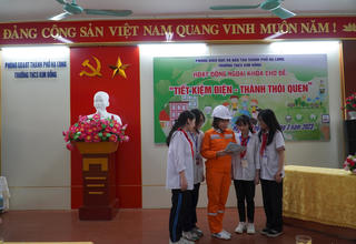 PC Quảng Ninh tăng cường tuyên truyền thông điệp - Tiết kiệm điện thành thói quen