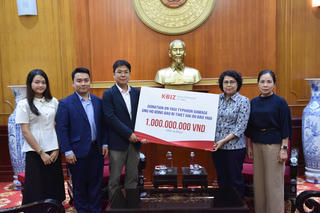 Chung sức, chung lòng đồng hành cùng người dân sau cơn bão số 3