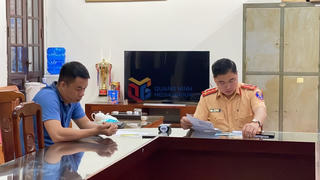 Quảng Ninh: Triệu tập tài xế điều khiển xe ngược chiều "trốn" kiểm tra nồng độ cồn