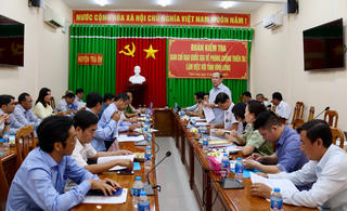 BẢN TIN MẶT TRẬN: Phó Chủ tịch Hoàng Công Thủy kiểm tra công tác phòng chống thiên tai tại Vĩnh Long