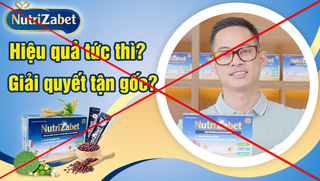 Sự thật về 'công trình nghiên cứu đỉnh cao' Nutrizabet: 'Chuyên gia' giả mạo bác sĩ