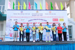 CityLand Group tham gia chương trình đi bộ đồng hành cùng quận Gò vấp gây quỹ chăm lo an sinh xã hội