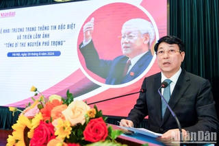 Khai trương Trang thông tin đặc biệt “Tổng Bí thư Nguyễn Phú Trọng - Nhà lãnh đạo có tâm, có tầm của Đảng”