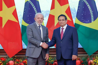 Thủ tướng Phạm Minh Chính hội kiến Tổng thống Brazil: Quyết tâm đưa thương mại song phương lên 15 tỷ USD vào năm 2030