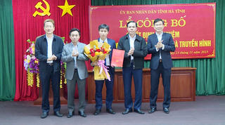 Đài Phát thanh và Truyền hình tỉnh Hà Tĩnh có tân Phó Giám đốc