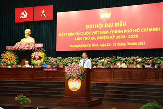 Đại hội MTTQ Việt Nam TP HCM thông qua dự thảo Nghị quyết