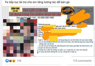 Giả danh nhân viên công ty tài chính đòi nợ như tín dụng đen 