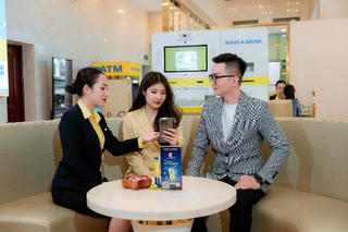 Cập nhật sinh trắc học, khách hàng Nam A Bank nhận ngay 68.000 đồng