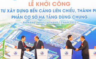 Chủ tịch nước Nguyễn Xuân Phúc dự khởi công Cảng Liên Chiểu, Đà Nẵng