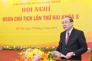 Chương trình làm việc toàn khóa của Đoàn Chủ tịch và Ủy ban Trung ương Mặt trận Tổ quốc Việt Nam khóa X