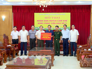 Mặt trận Phú Thọ phân bổ 20 tỷ đồng hỗ trợ các địa phương bị thiệt hại bởi cơn bão số 3