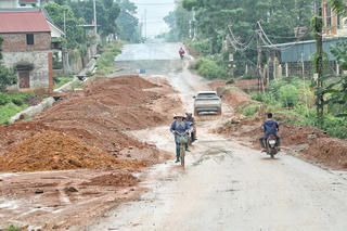 Hà Nội: Người dân bất an vì Dự án đường tỉnh 414C thi công 'ẩu'